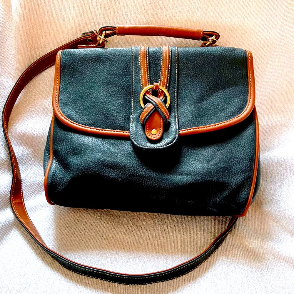 👜 Vintage Partners by Mervyns Leather Crossbody Bag